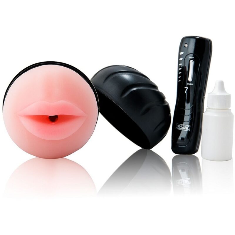 Masturbatore orale con bocca vibrante PINK MOUTH BAILE